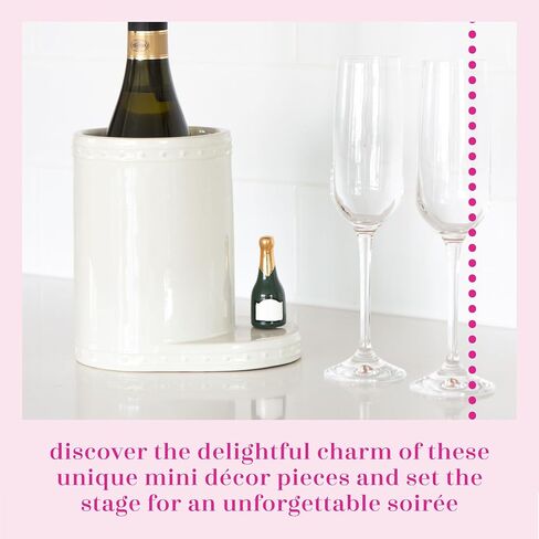 Nora Fleming Hand-Painted mini: champagne calibrations (champagne bottle) A94 in Kuwait