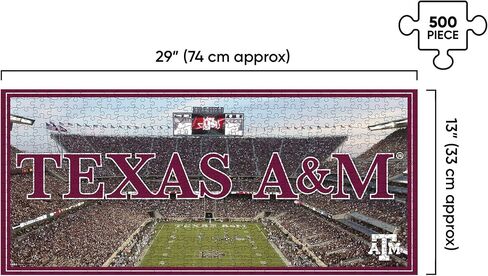 foco NCAA Unisex-Adult 500 Piece Stadiumscape Jigsaw Puzzle PZLZ Set in Saudi Arabia
