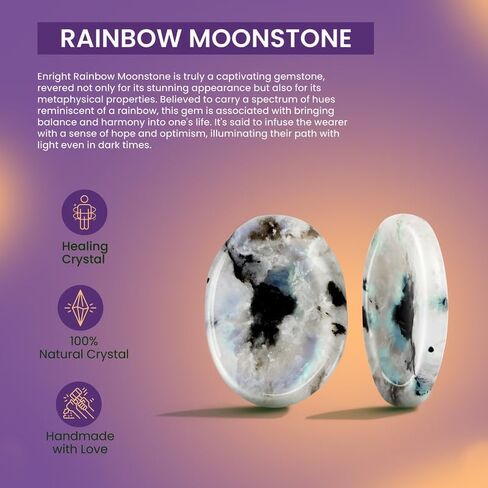 1.5-2" Rainbow Moonstone Large Oval Stones and Healing Crystals Natural Labradorite Rough Crystal Rocks for Tumbling Cabbing Polishing Fountain DIY Raw Stones Rocks Decoration in Saudi Arabia