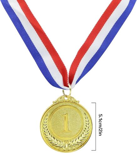 Gold Silver Bronze Medals 1st 2nd 3rd Place Metal Award for Kids Adults Olympic Style Winner Awards for Sports Party Tournaments Prizes Competitions 2 Inches 3PCS ST3-DYMJP in Saudi Arabia