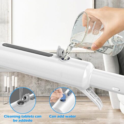 Spray Window Squeegee, 3-in-1 Professional Squeegee with Telescopic Extension Pole up to 59", Home Cleaner Tools for Windows, Bathrooms, Mirrors in Saudi Arabia