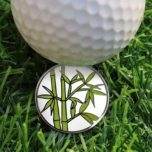 Stronger Panda Golf Ball Marker - Funny Hat Clip with Magnetic Detachable Ball Markers, Golf Gift for Men Women Removable Attaches Easily to Golf Cap Premium Accessories in Saudi Arabia