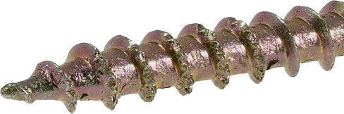 Power Pro 48581 Wood Screws, #8 x 2 Premium, Star Drive Indoor Cabinet Screws, Gold Yellow Zinc, 1lb Box in Saudi Arabia