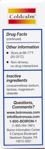 Boiron Coldcalm Cold Relief Quick Dissolving Tablets-60 ct in Saudi Arabia