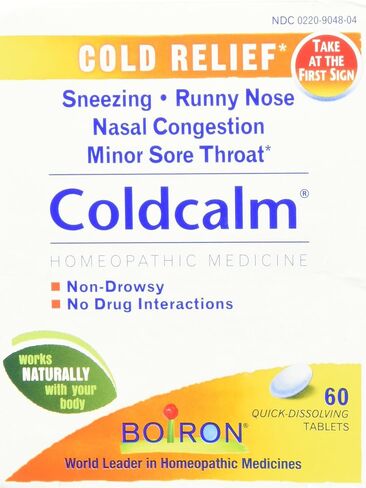 Boiron Coldcalm Cold Relief Quick Dissolving Tablets-60 ct in Saudi Arabia