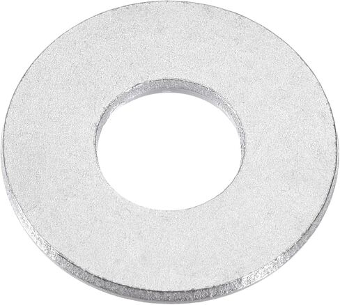 uxcell 10mm x 25mm x 2mm Zinc Plated Carbon Steel Flat Washer for Screw Bolt 50Pcs in Saudi Arabia