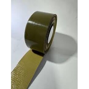 Military Grade Duct Tape Olive Drab 1in x 5yds, Small