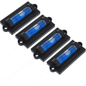 Mini portable bubble level level square level with mounting holes for small household use (blue) (l57698)