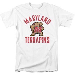 University of Maryland Official UMD Terrapin Logo Unisex Adult T Shirt in Saudi Arabia