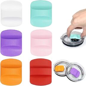 Magnetic Slider Replacement, compatible with Yeti 10 oz 14oz 16 oz 20 oz 26 oz 30 oz magnetic lids(6 Pack)