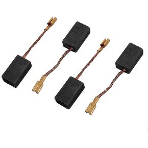 uxcell 2 Pairs Electric Drill 6mm x 9mm x 16mm Motor Carbon Brushes Spare Part