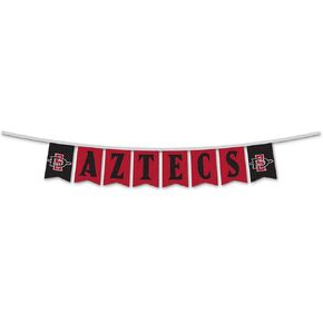 College Flags & Banners Co. San Diego State Aztecs Banner String Pennant Flags