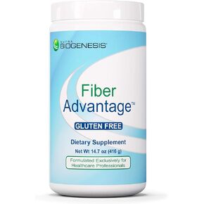 نوترا بيوجينيسيس - ميزة الألياف - مزيج الألياف والبروبيوتيك وفيتامين أ للمساعدة في دعم انتظام الأمعاء ووظيفة الأمعاء - خالٍ من الغلوتين، مسحوق - 416 جم in Kuwait