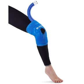 PhysioNatural Connection Type B - Knee Pad with Quick Connect and Disconnect Couplings for Post-Operative