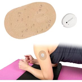Adhesive Patches Pre-Cut for Dexcom G7 -(20-Pack)–Waterproof & Sweatproof Dexcom G7 Sensor Covers, Dexcom G7 Overpatches Continuous Glucose Monitoring Protection（Tan）