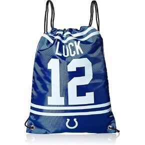 FOCO Indianapolis Colts Luck A. #12 Player Drawstring Backpack