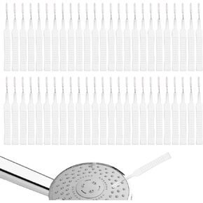 50pcs Shower Head Cleaning Brushes, Multipurpose Shower Head Cleaner Tool Gap Hole Anti-Clogging Cleaning Brush Crevice Tiny Brush for Small Hole Nozzle Gaps Household Bathroom