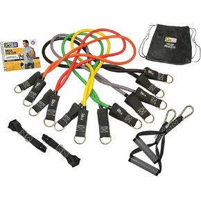GoFit Multicolored Mega ProGym, Up to 450 lbs. Resistance (GF-2XPGYM)