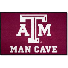 FANMATS 14608 NCAA - Texas A&M Aggies Man Cave Starter Mat Accent Rug - 19in. x 30in. | Sports Fan Home Decor Rug and Tailgating Mat