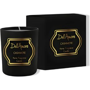 شمعة فاخرة معطرة بالبلاتين - حرق طويل، رائحة الزهور البيضاء والخشبية لجو فاخر، روائح الياسمين وعشب الليمون والمسك وخشب الصندل، فكرة هدية، شمعة، عدد 1، 8 أونصة