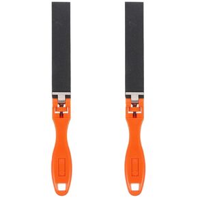 VILLCASE Sandpaper Holder 2 pcs Kit Polishing Plastic Clip for Tools Holder Sandpaper with Flat Sand Manual Stick Tool Grinding Sanding Paper Manual Sandpaper Clip