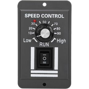 12V-60V/20A DC Motor Speed Controller, 12v Fan Speed Controller, Forward/Reverse Electric Motor Speed Regulator, Suitable for DC Brush Motor