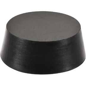 PENCK Large Solid Rubber Stoppers 75mm to 90mm Black Plugs Stopper Tapered Plug Test Tubes Bungs for Powder Coating Painting Lab Home Use