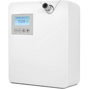 Smart Scent Air Machine with Professional Cold-Air Diffusion Technology for Home, Waterless Essential Oil Diffuser 300ml, HVAC Diffuser for Essential Oils for Large Room, Business, Office, Spa(White)