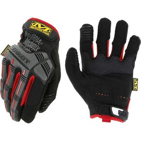 Mechanix Wear: قفازات عمل M-Pact ذات ملاءمة آمنة، وقفازات عمل مع حماية من الصدمات وامتصاص الاهتزاز، وقفازات أمان للرجال (أسود/رمادي، كبير) in Kuwait