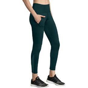 Gym Wear Mesh Legging Workout Pants with Side Pockets Sports Fitness Yoga Track Pants for Women & Girls