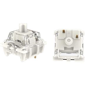 KPREPUBLIC Gateron G Pro 3.0 Switch V3 Pro 3 Red Brown Black Silver White Switch SMD RGB Linear Tactile for Mechanical Keyboard Pre Lubed (G Pro 3.0 Black Switch X110)