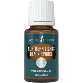 Young Living - Northern Lights Black Spruce 15 ml | Enhances Soothing Muscles with Massage | Skin & Hair Support | Calm & Serene Scent | Tranquil Aroma of Premium Essential Oil