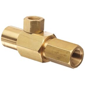Kingston 620 Series Brass Automatic Drain Valve, 3/8" NPT Female Inlet x 1/4" NPT Female NPT Female
