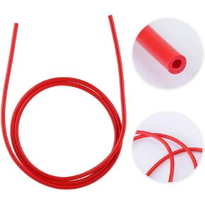 Bowden Tube Bowden Tube 1.75 PTFE Tube 9Cm,3D Printer Accessories Tube Nozzle Tube 1 M 2 * 4Mm Red (Red)