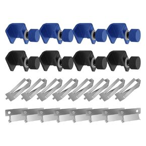24PCS 3D Printer Bed Clips, Glass Bed Spring Turn Clips Magnet Steel Plate Bed Clips Clamp for Ender 3 Pro,Ender 3 Max/Ender 3 V2/Ender 3 Neo/Ender 5/CR-10 CR-20 PRO 3D Printer