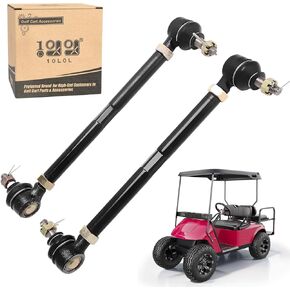 10L0L Golf Cart Tie Rod Assembly for EZGO TXT & Medalist 1994.5-2001, 2 Set, OEM# 70074-G01, 70074-G02