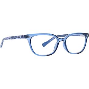 Vera Bradley Women's Blue Light Brinna Reader in Raindrop Medallion pattern