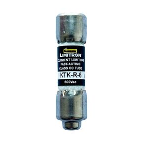 New OEM KTK-R-6 KTK-R-6A 600Vac Fast Acting Fuse, Pack of 10