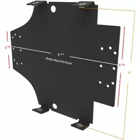 Saddle Tramp - Amplifier Mounting Bracket Harley-Davidson Road Glide 15-Up, Amplifier Mounting Brackets (BC-AMP04)