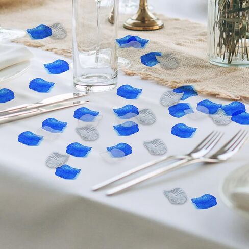 1200 Pcs Black Cream White Rose Petals,Rose Petals Decoration Flower Girl Petals Silk Rose Petals for Romantic Night for Her Set Wedding Party Fake Flower Petals Artificial Silk Rose Petals in Kuwait