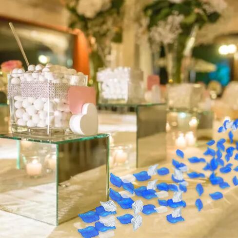 1200 Pcs Black Cream White Rose Petals,Rose Petals Decoration Flower Girl Petals Silk Rose Petals for Romantic Night for Her Set Wedding Party Fake Flower Petals Artificial Silk Rose Petals in Kuwait