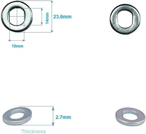 Ebike hub Motor Accessories nut M12 for 250W/350W/500W/750W Motors with 12mm Shaft Screw Cap Washer/Spacer/Nut Cover in Saudi Arabia