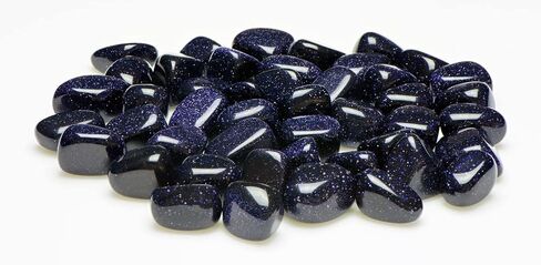Blue Goldstone Tumbled - Healing Stone - Crystal Healing 20-25mm (5) in Saudi Arabia