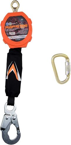 Malta Dynamics Pygmy Hog Web Self-Retracting Lifeline with Steel Snap Hook, OSHA/ANSI Compliant in Saudi Arabia