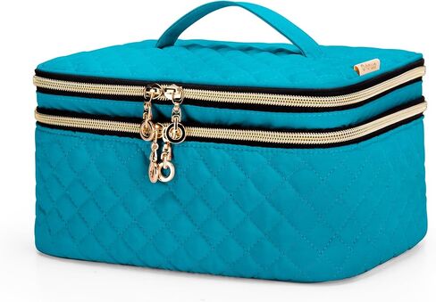 منظم زجاجات حبوب الدواء مزدوج الطبقات من يارو لـ 24 زجاجة دواء (أقل من 3.7 سم ارتفاع)، حقيبة تخزين طبية فارغة مع فواصل قابلة للإزالة لمجموعات الإسعافات الأولية في حالات الطوارئ، مثالية للمنزل والمكتب والسفر والأزرق المخضر in Kuwait