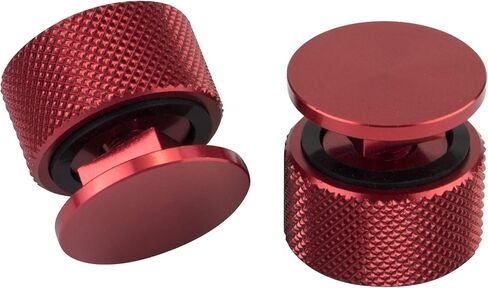 3mirrors Welding Hood (Pipeliner) Helmet Fasteners Black Headgear Replacement Parts Accessories Screws Flip Hood Aluminum - Anodized w/Silicone Washer Non-slip 1 Pair in Saudi Arabia