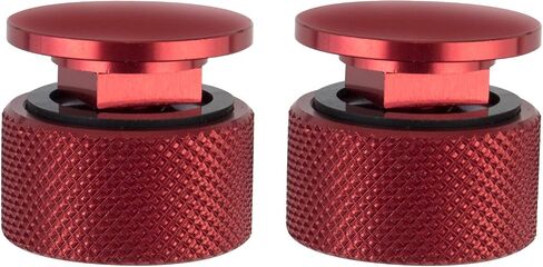3mirrors Welding Hood (Pipeliner) Helmet Fasteners Black Headgear Replacement Parts Accessories Screws Flip Hood Aluminum - Anodized w/Silicone Washer Non-slip 1 Pair in Saudi Arabia