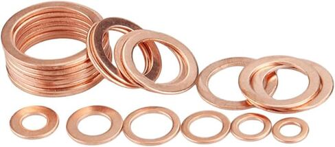 580pcs Stainless Steel Washers Set Washers Hardware Washers M2,M2.5,M3,M4,M5,M6,M8,M10,M12 in Saudi Arabia