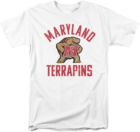University of Maryland Official UMD Terrapin Logo Unisex Adult T Shirt in Saudi Arabia