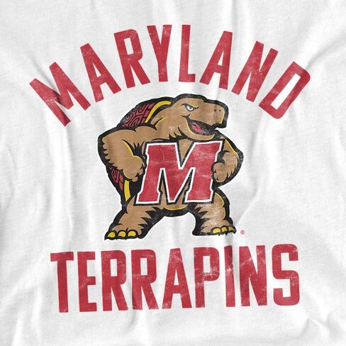 University of Maryland Official UMD Terrapin Logo Unisex Adult T Shirt in Saudi Arabia